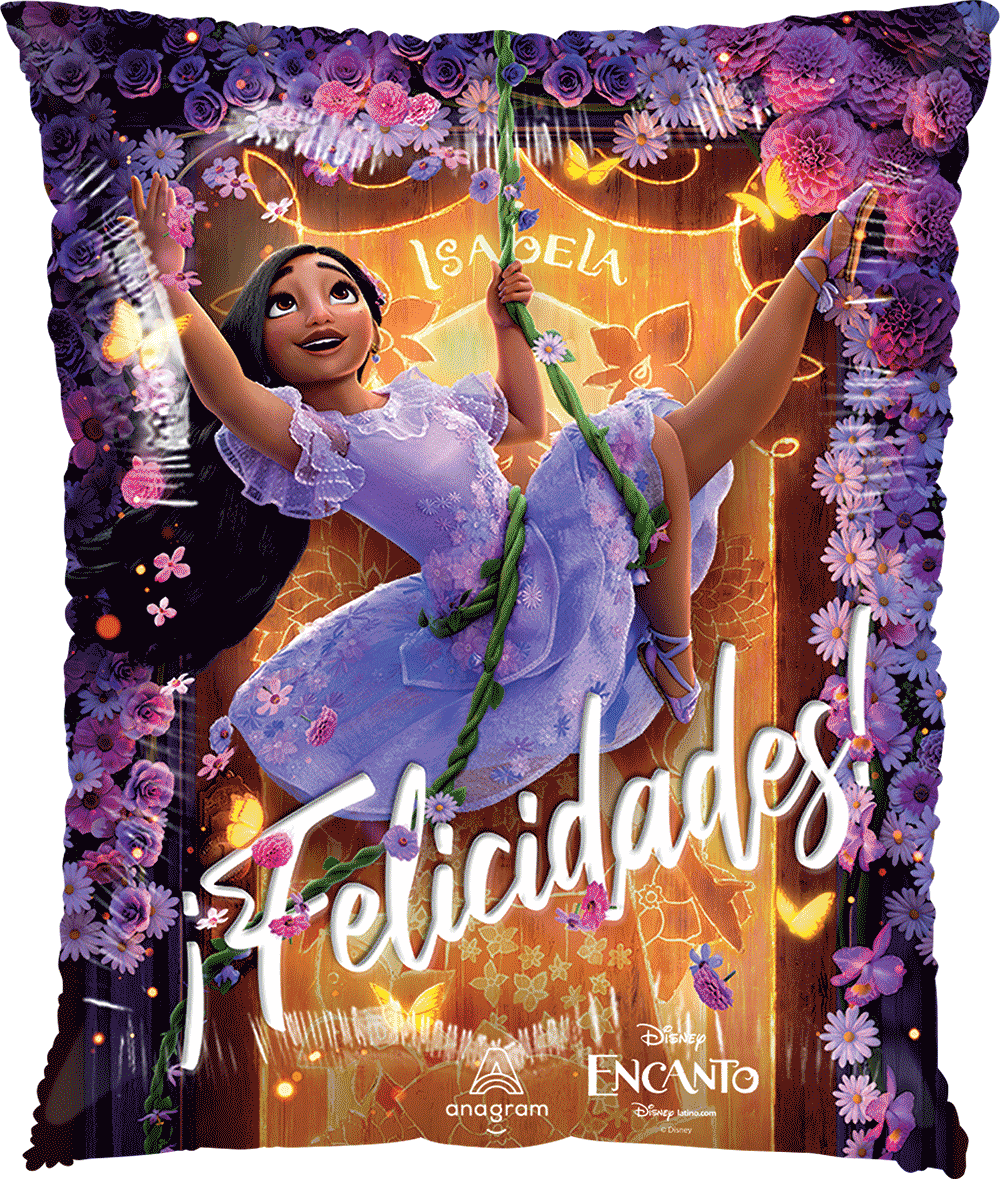 Encanto Isabela Feliz Cumple 22 Pulgadas