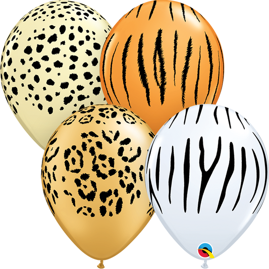 Bolsa Latex Surtido Safari Qualatex