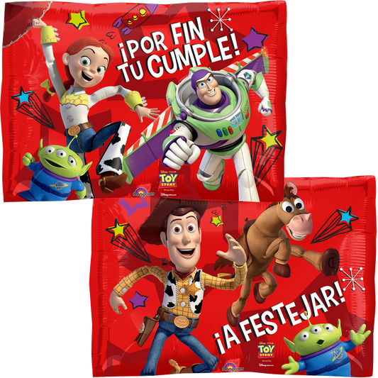Globo Toy Story por fin tu cumple 22 pulgadas