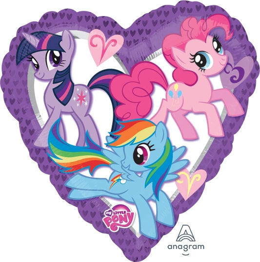 Globo Corazon My Little Pony 18 pulgadas