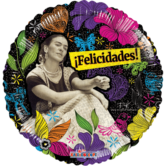 Globo Frida Kahlo 18 Pulgadas Felicidades