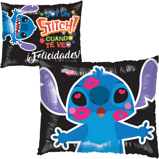 Globo Stitch 22 Pulgadas Felicidades!