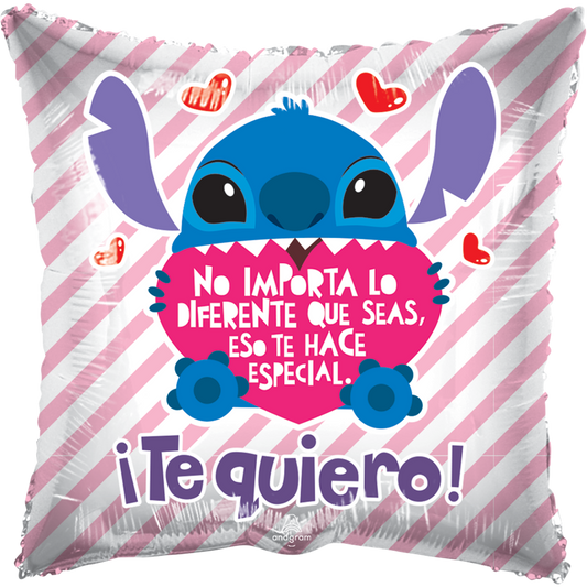 Globo Stitch Te Quiero 18 pulgadas