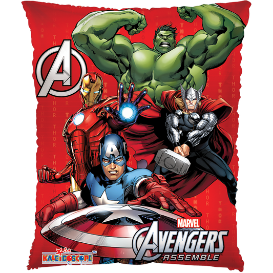 Globo Avengers 22 Pulgadas Helio Rojo