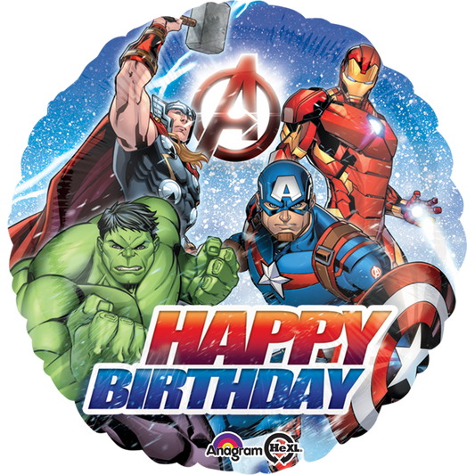 Globo Avengers 9 Pulgadas Centro de Mesa