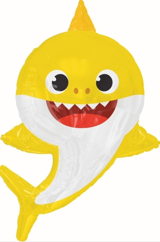 Globo Baby Shark Amarillo Supershape
