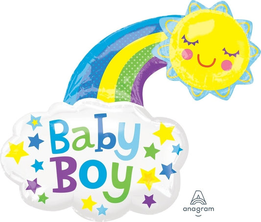 Globo Sol Baby boy 28 pulgadas Supershape