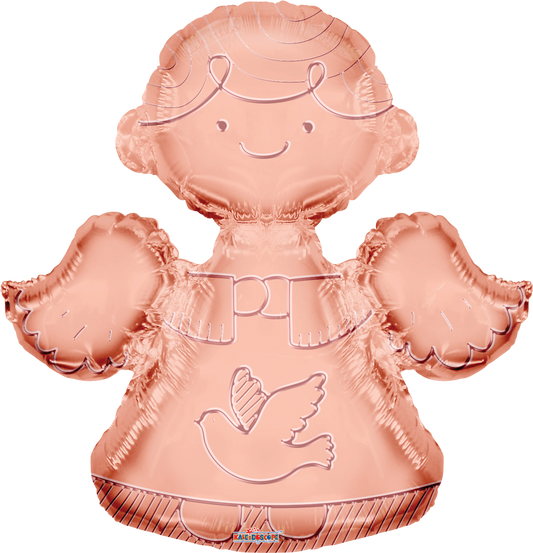 Angel Bautizo Jumbo Rosegold
