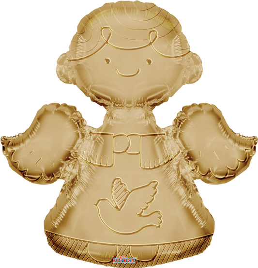 Angel Bautizo Minishape Gold 14 pulgadas