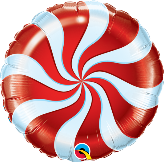 Globo Caramelo Rojo 18 pulgadas helio