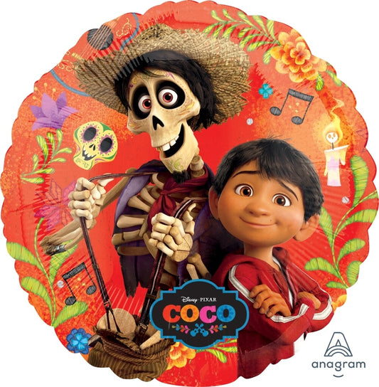 Globo COCO Disney 18 pulgadas para Helio