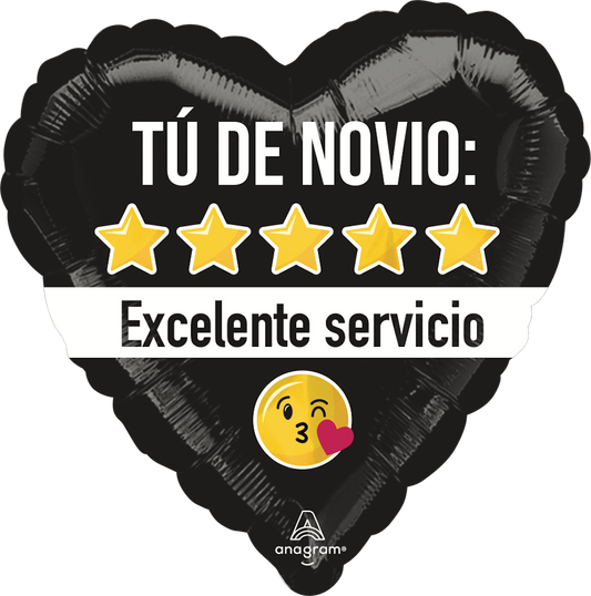 Globo Amor 18 pulgadas helio mod. 41436