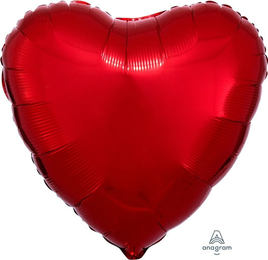 Corazon Liso 36 pulgadas helio