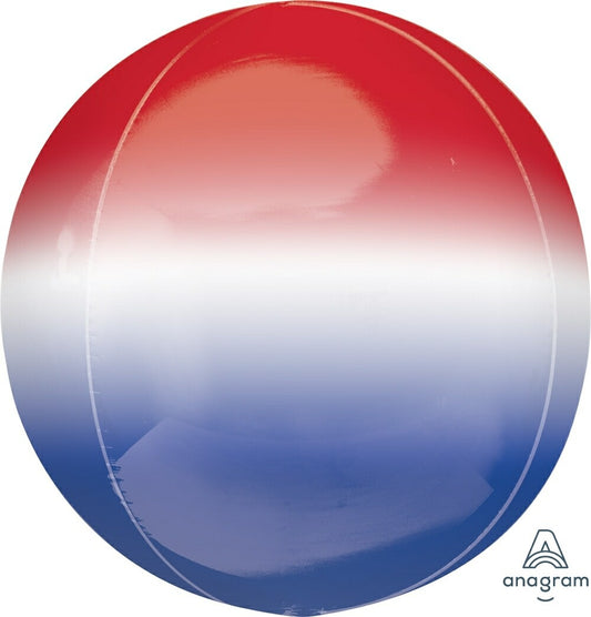Orbz Tornasol Azul / Blanco / Rojo