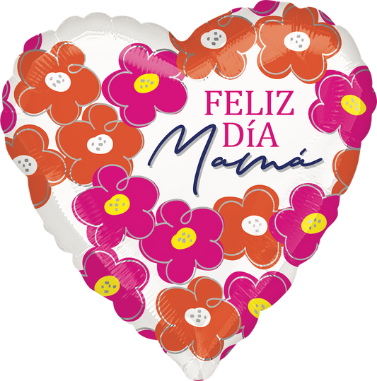 Feliz dia Mama 18 pulgadas