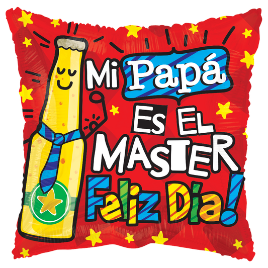 Globo dia del papa 18 pulgadas helio
