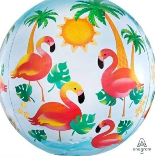Orbz Flamingos Cumpleaños