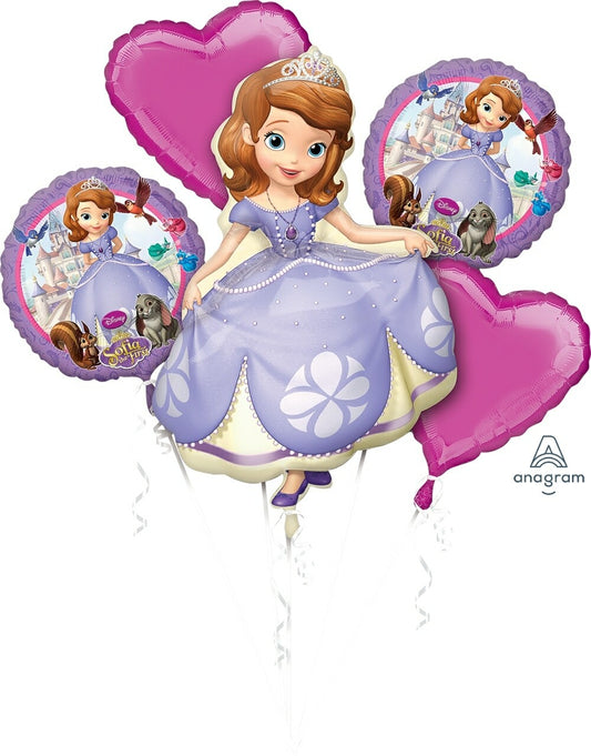 Bouquet Globos Princesa Sofía