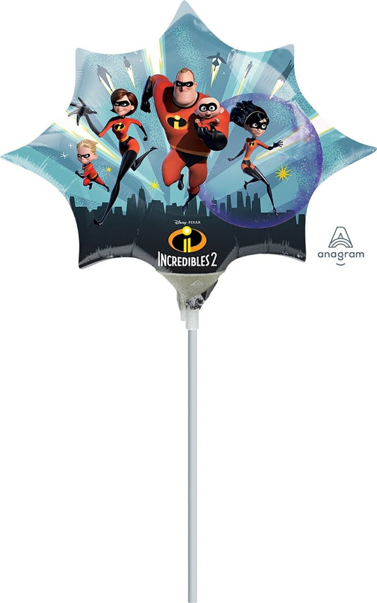 Globo Minishape Los Increibles