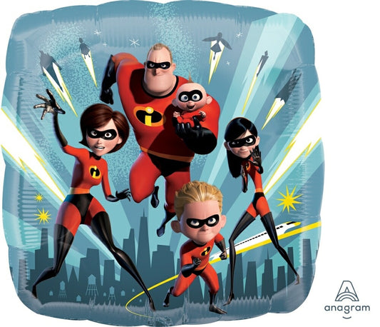 Globo Los Increibles 18 pulgadas helio