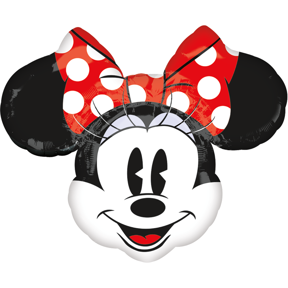 Globo Minnie Mouse Supershape Cara retro helio