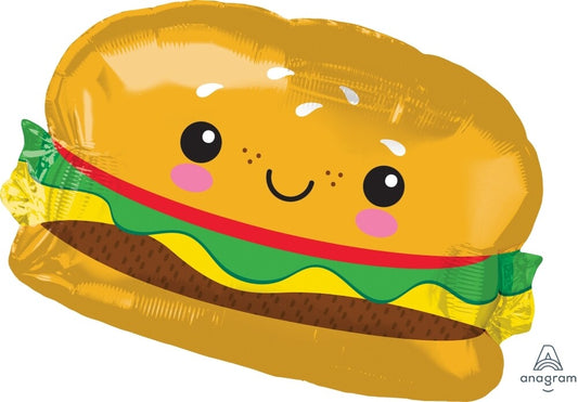 Globo Hamburguesa Supershape Helio