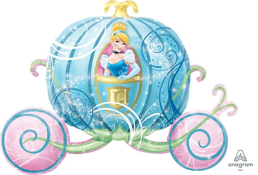 Globo Cenicienta Calabaza Supershape Helio