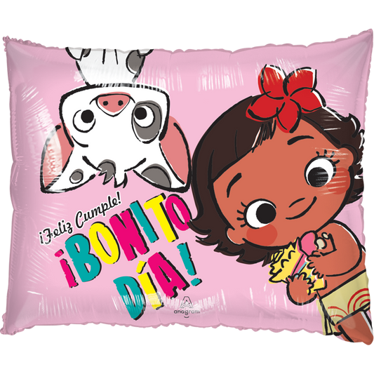 Globo Moana Bonito Dia 22 pulgadas helio