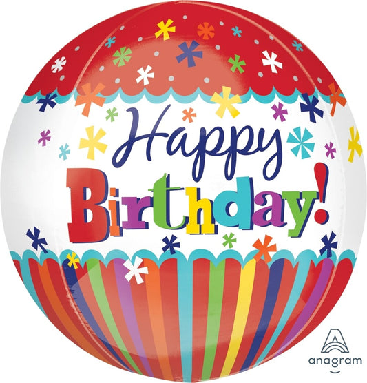 ORBZ helium birthday balloon