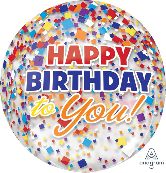 ORBZ helium birthday balloon