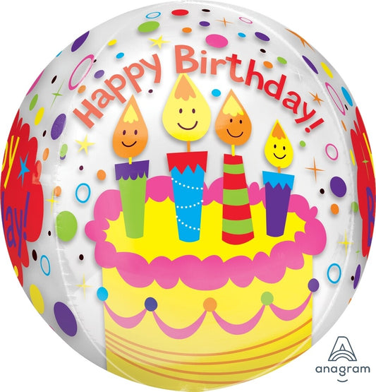 ORBZ helium birthday balloon