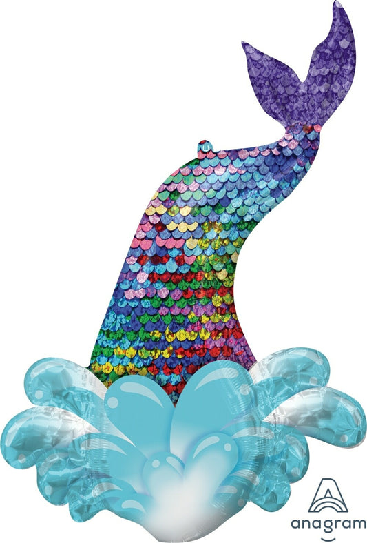 Globo Cola de sirena Supershape