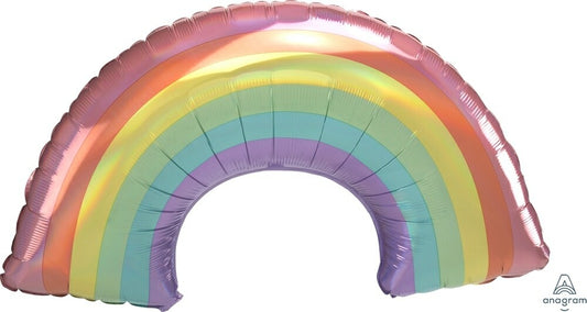 Globo Arcoiris Iridiscente Pastel Helio