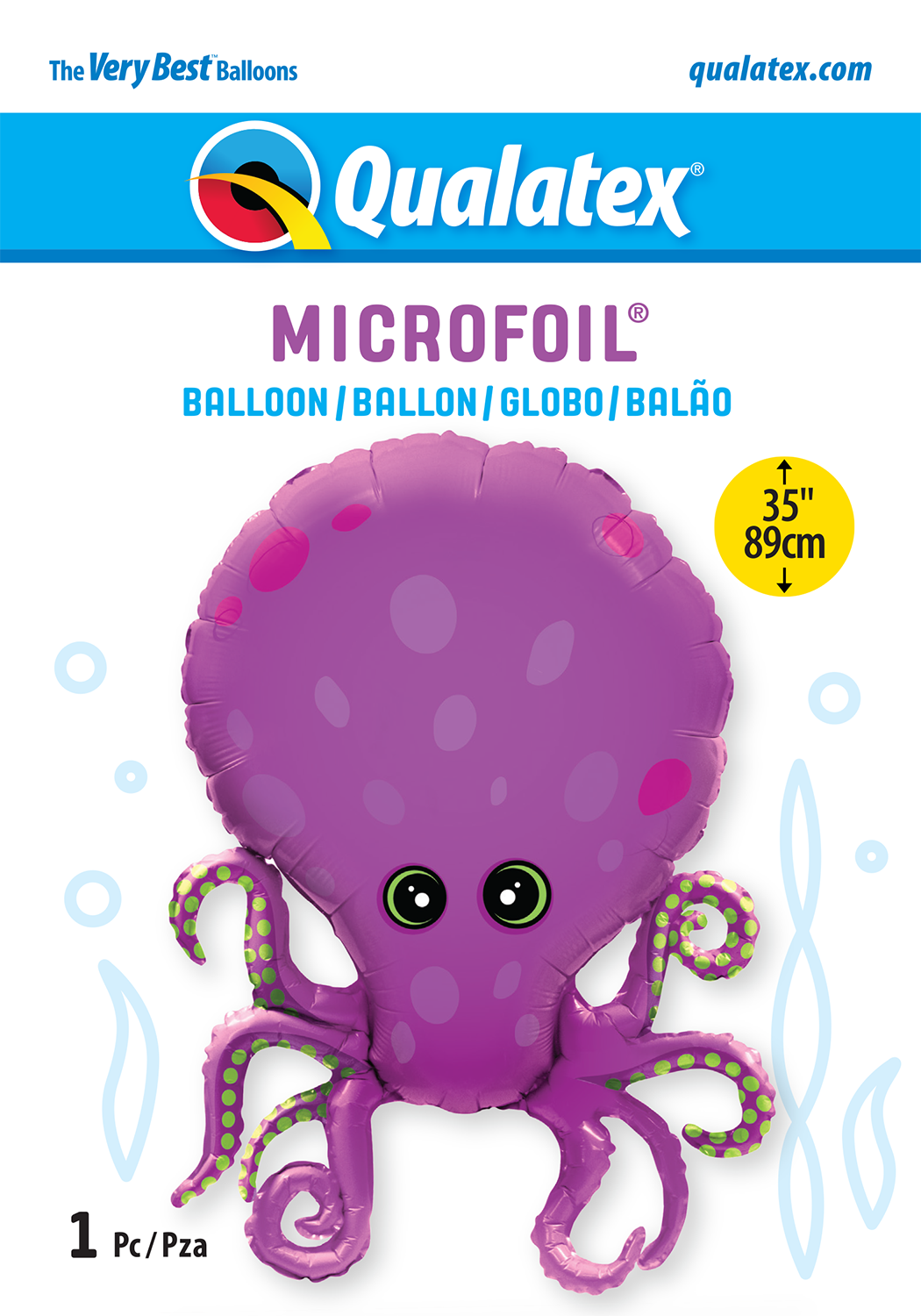 Globo Supershape Pulpo Qualatex