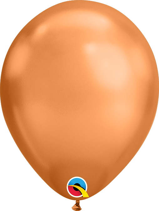 Globo Latex Chrome 11" Bolsa con 100 pzas Qualatex