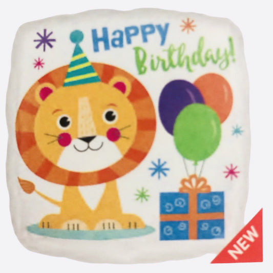 Globo Happy Birthday Leon 18 pulgadas Helio