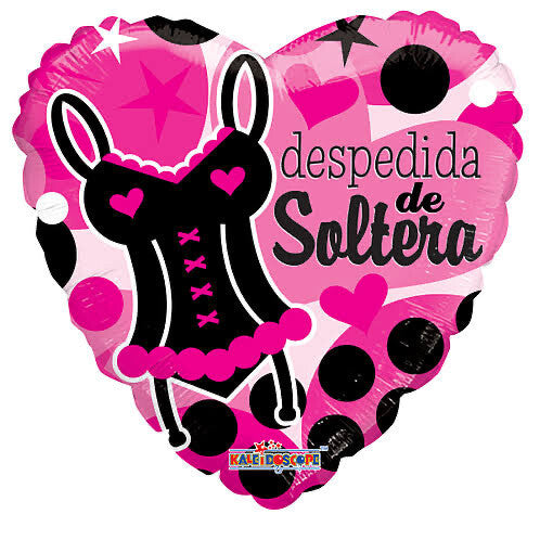 Globo Despedida de Soltera 18 pulgadas Helio