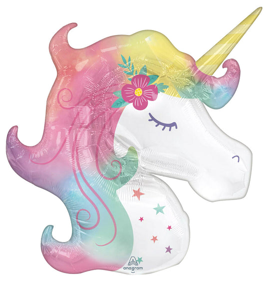 Globo Unicornio Encantado Supershape Helio