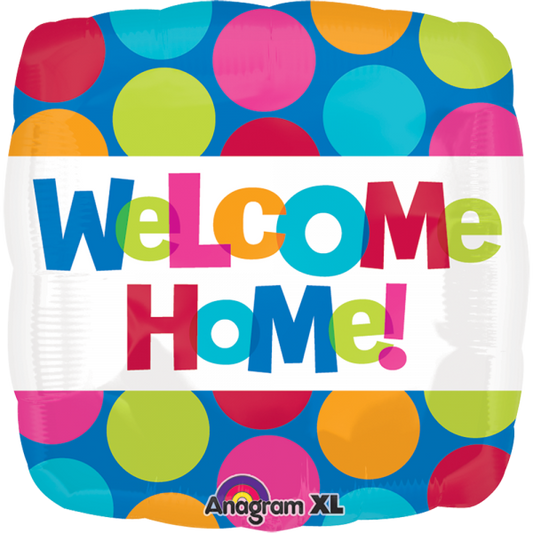 Globo Wellcome Home 18 pulgadas helio