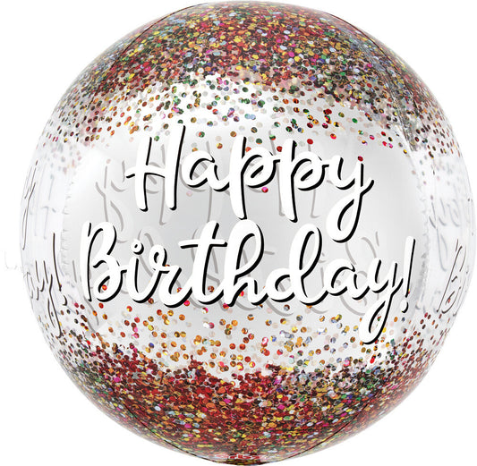 Globo ORBZ happy Birthday helio