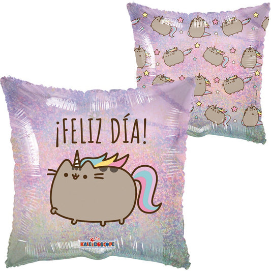 Globo Pusheen Unicornio 18 pulgadas Helio