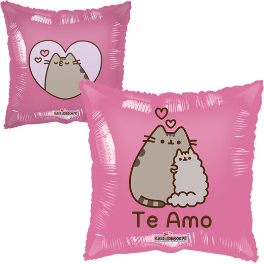 Globo Pusheen Te Amo 9 pulgadas centro de mesa