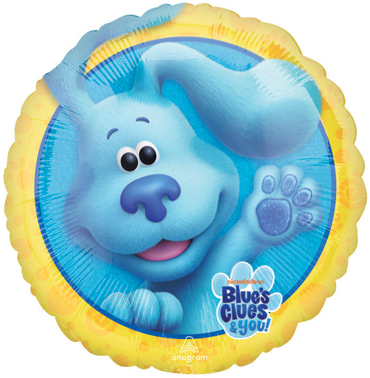 Globo Las Pistas de Blue 18 pulgadas Helio