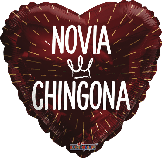 Globo Novia Chingona 18 pulgadas helio