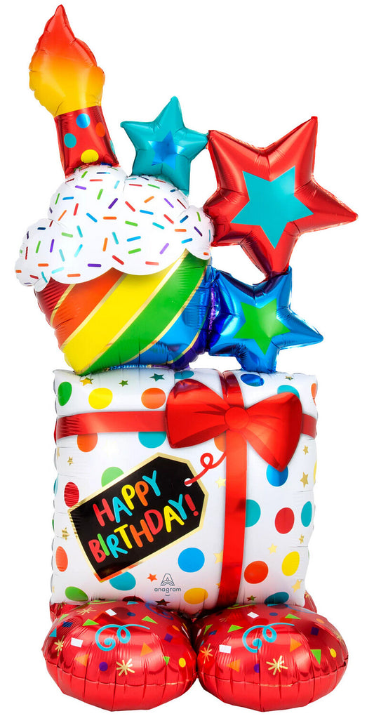 Stacked Birthday Icons