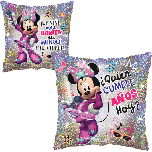 Minnie La Niña Mas Bonita 18 pulgadas helio