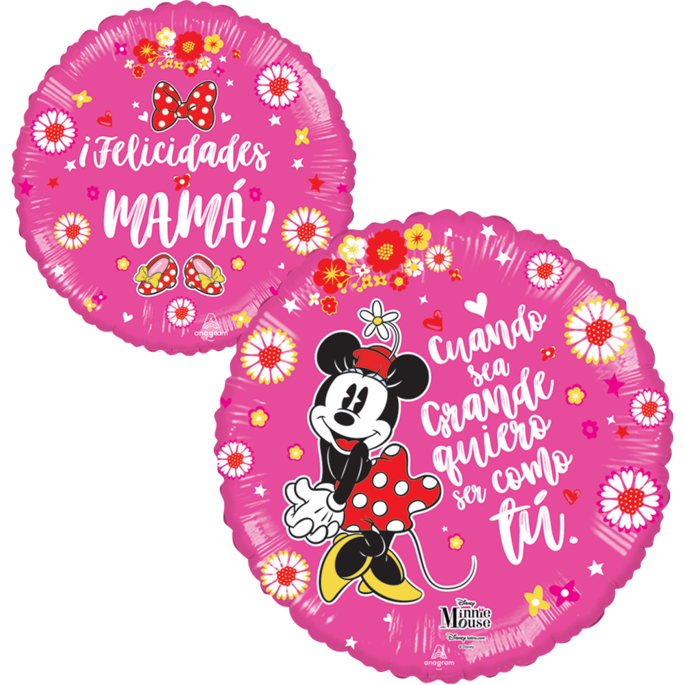 Minnie Ser Como Tu 18 pulgadas helio