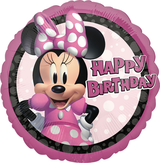 Minnie Mouse Forever Birthday 18 pulgadas helio