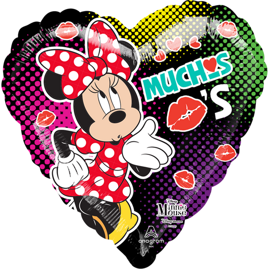 Minnie Muchos Besos 18 pulgadas helio