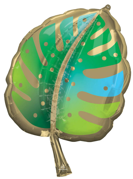 Palm Leaf Supershape Helium Balloon